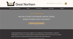 Desktop Screenshot of greatnortherncorp.com